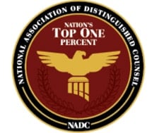 National Association of Distinguished Counsel | NADC | Nation's Top One Percent