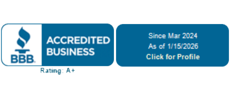 BBB Accredited Business | BBB Rating A+ | Since March 2024 As Of 1/15/2026
